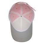 Personalized Ladies Baseball Cap , Sublimation Flower Baseball Hat Breathable