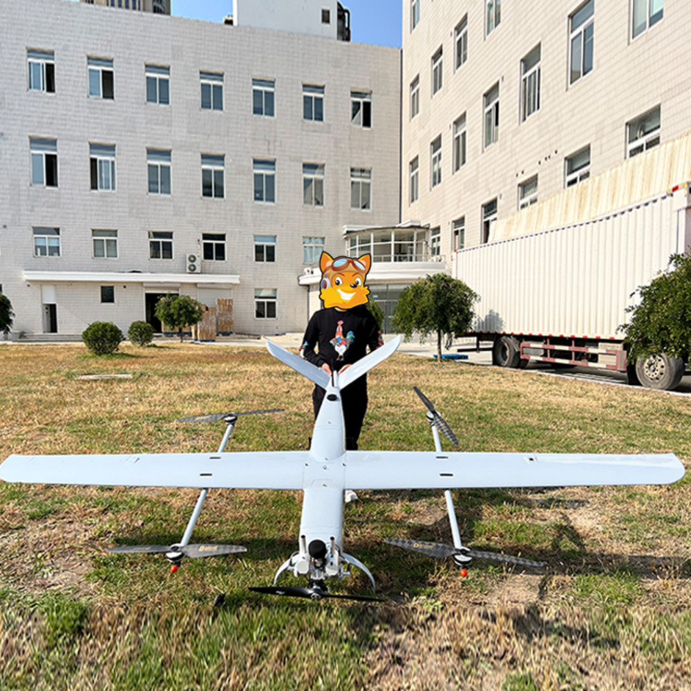 5Hours High Endurance Fixed Wing VTOL Survey Drone UAV Aerial 3600mm Wingspan Payload 5KG HX360L