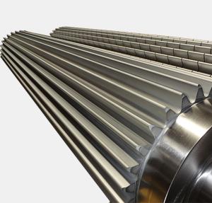 China Hard Chrome Coating Corrugating Rolls wholesale