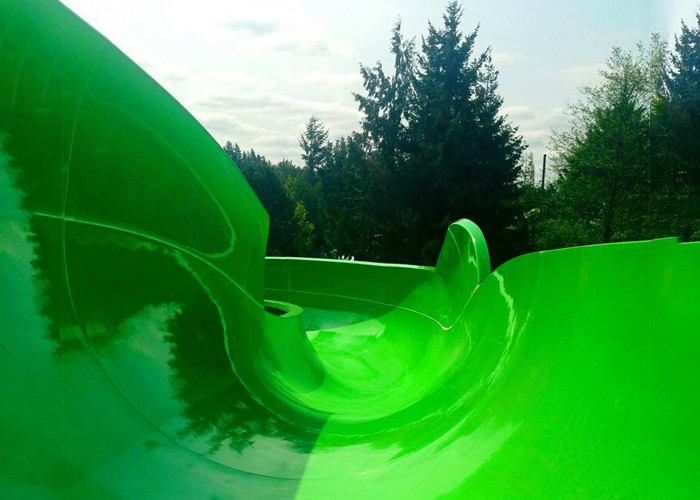 Amusement Park Outdoor Pool Fiberglass Water Slide