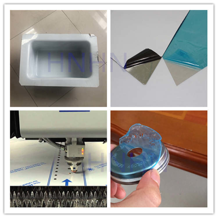 2.5 Mils Thick Medium Tack Adhesion Stainless Steel Protective Film