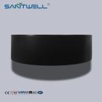 Chaozhou Popular Models Modern round Matt Black Ceramic Basin Above Counter