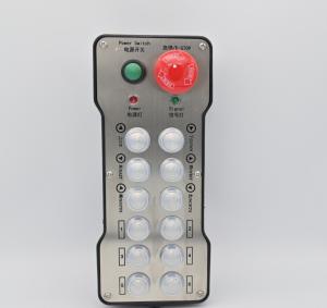China 12 Buttons 380V 250m Wireless Crane Radio Remote Control Stainless Steel wholesale