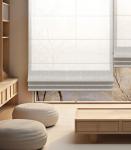 Windows 100% Polyester Roman Blinds Fabric 100% Blackout