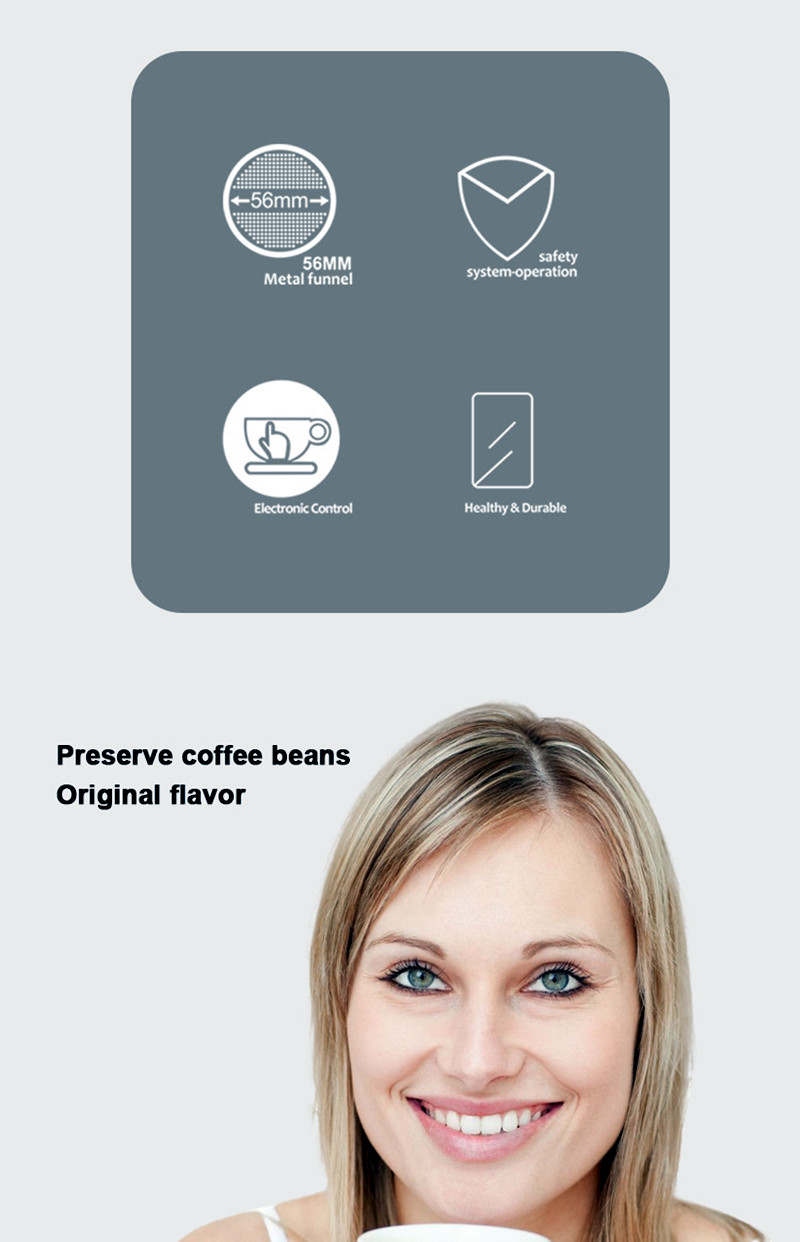 Portable Electric Espresso Coffee Machine Made of Stainless Steel for Home and Office