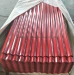 0.28mm Color Coated Corrugated Sheets 30 Inch Pre Painted Aluminum Metal