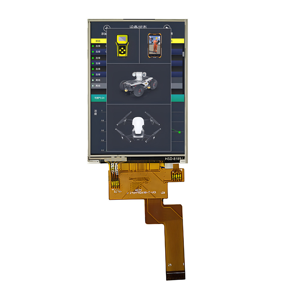 2.4 Inch TFT LCD Display Resistive Touchscreen Module 240X320 Color IPS LCD 800nits
