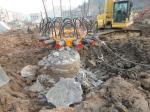 30L/Min Cutting Hydraulic Pile Breaker Head Machine KP315