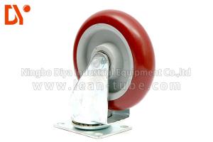 China Anti Static Industrial Caster Wheels 2 - 5 Inches For Logistic Pipe Tote Cart wholesale