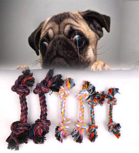 China Bite Resistant 30cm Cotton Dog Rope Toys wholesale