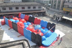 China Funny Large Inflatable Jump Around Obstacle Course 5k For Team Events Jumping Castle Inflate Combo wholesale