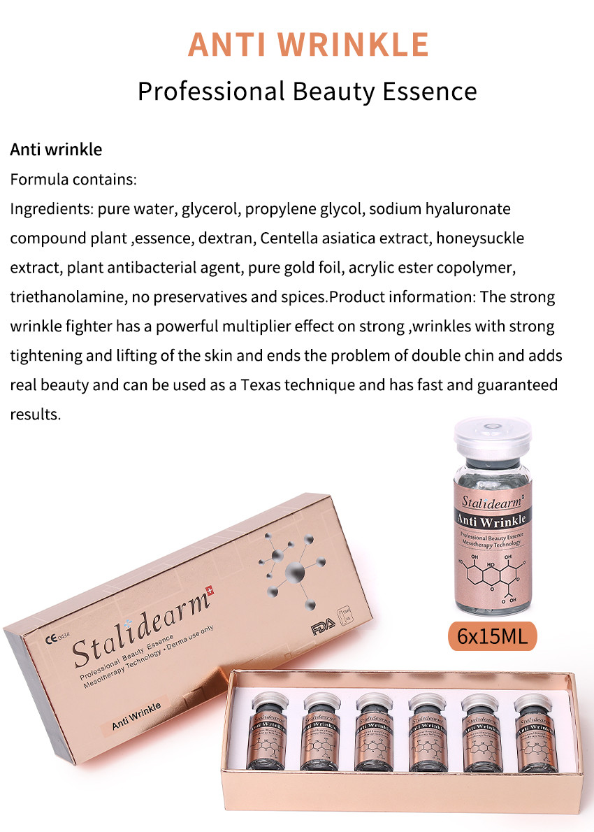 ODM Anti Aging Vitamin C Whitening Collagen Essence Hyaluronic Acid Facial Serum