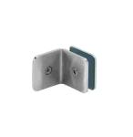 Bathroom Shower Screen Glass Clamps SUS304 Stainless Steel High Security