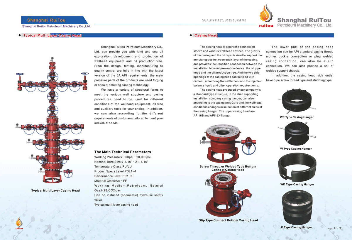Oil Drilling API 6A 7-1/16" 10000psi PSL3,PR1,DD Grade Tubing Head Spool, Tubing Head Spool/Tubing Hanger Manufacturer
