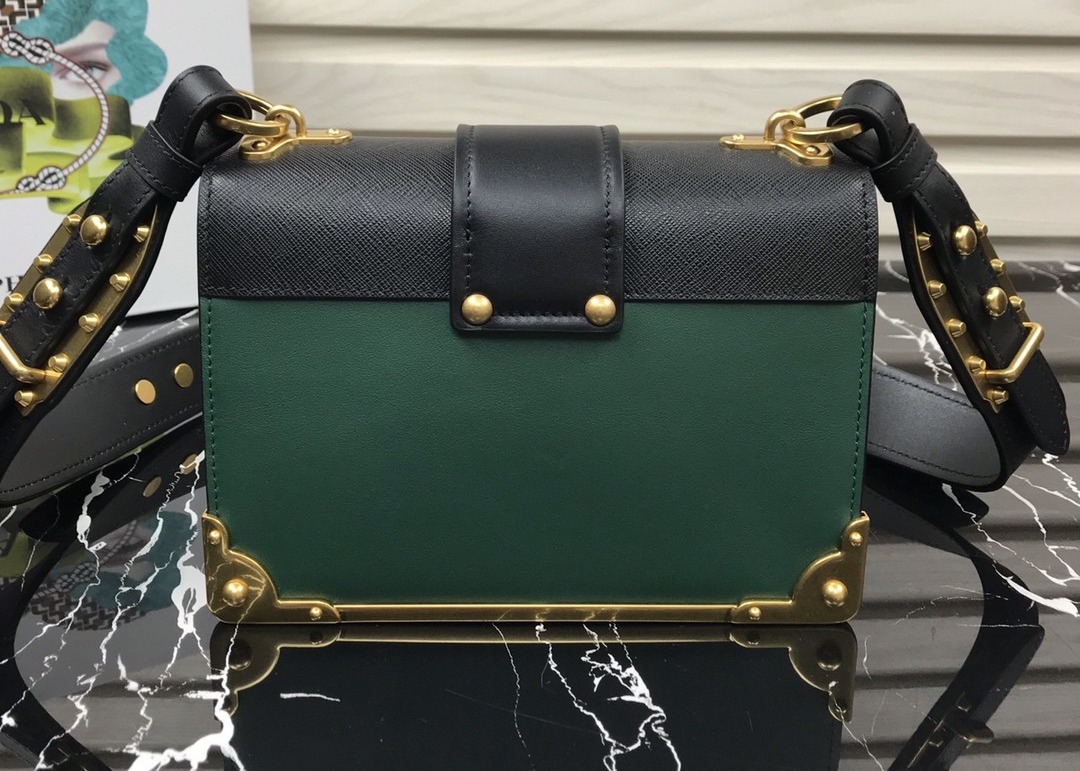 Saffiano Sheepskin Crossbody Bag