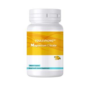 China Gluten Free Magnesium Citrate Capsules With Gelatin Dietary Supplement Natural Health Beauty Products wholesale