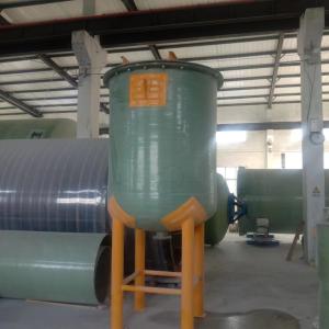 China Light Weight FRP Chemical Storage Tank Industrial Wastewater Treatment 5000 Gallon wholesale