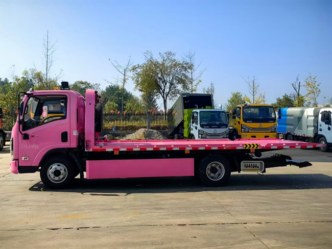 Customized JAC 4x2 Right Hand Driver 6 Tons One Tow Two Tow Wrecker Truck for Roadside Assistance