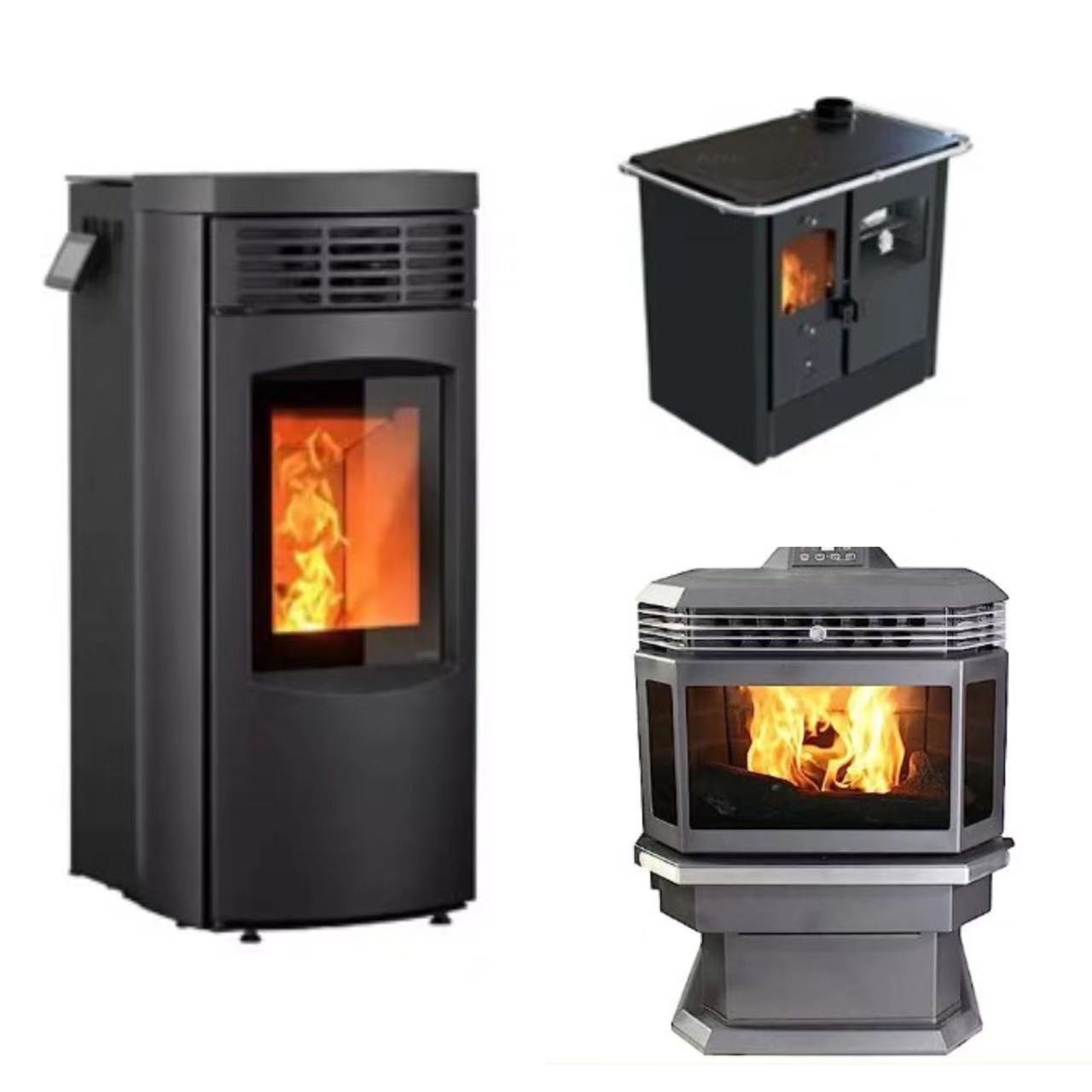 95W 115V Convection Fan Pellet Stove Exhaust Motor Air Fireplace Blower Motor UL Agency