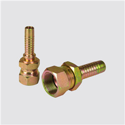 1JN Male Connector 37 Hydraulic Ferrule Fitting