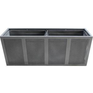 China Commercial Extra Large Outdoor Planters Perforated Steel Material wholesale