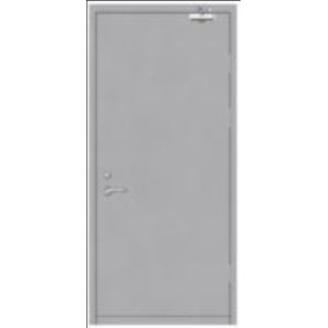 China ABNM-GF01 fireproof steel door on sale