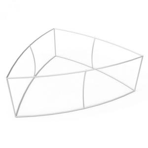 China Triangle Shape Ceiling Sign Hanging Hardware Tension Fabric Hanging Signs wholesale