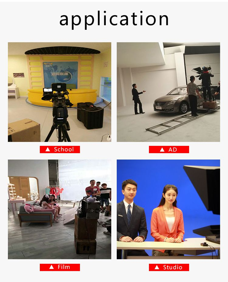 Portable Tablet Teleprompter for Tablet Live Broadcast 7.8kg 7" 11" 13" TY330