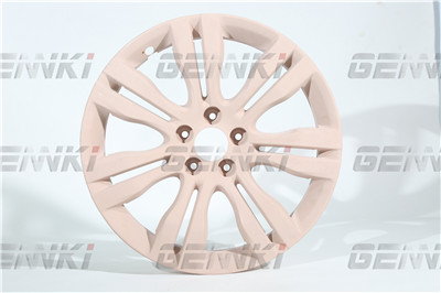 Painting CNC Rapid Prototyping Machining For Plastic Wheel Hub Cover