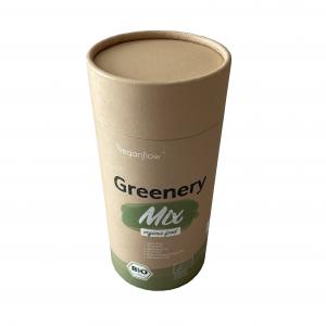 China Rolled Lid Kraft Paper Tube Packaging With Colorful Inside Printing wholesale