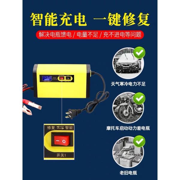 900W Dc Lithium Motorcycle Battery Charger ABS Flame Retardant