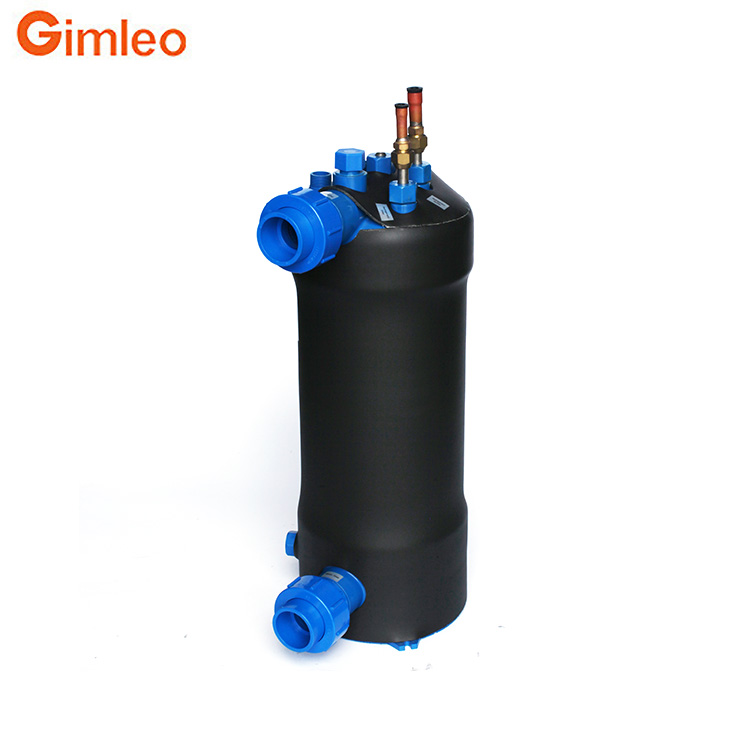 ETA-3 Chiller Titanium Evaporator Energy Saving With 12.7mm Refrigerant Inlet