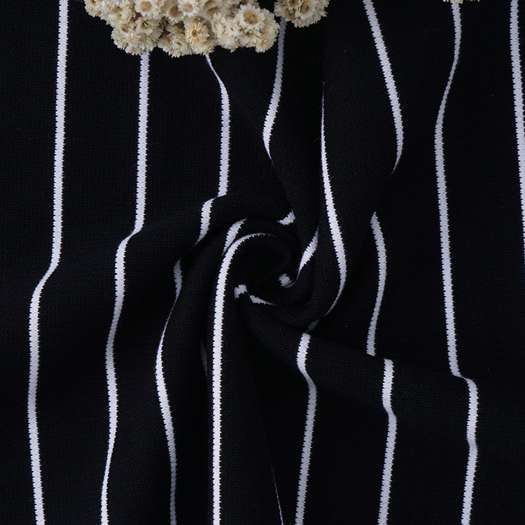Combed Yarn Dyed Cotton Fabric Winter Knit Terry Cloth Low Shrinkage