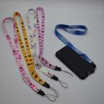 Non Toxic Nylon 2.5mm Cell Phone Lanyard Strap