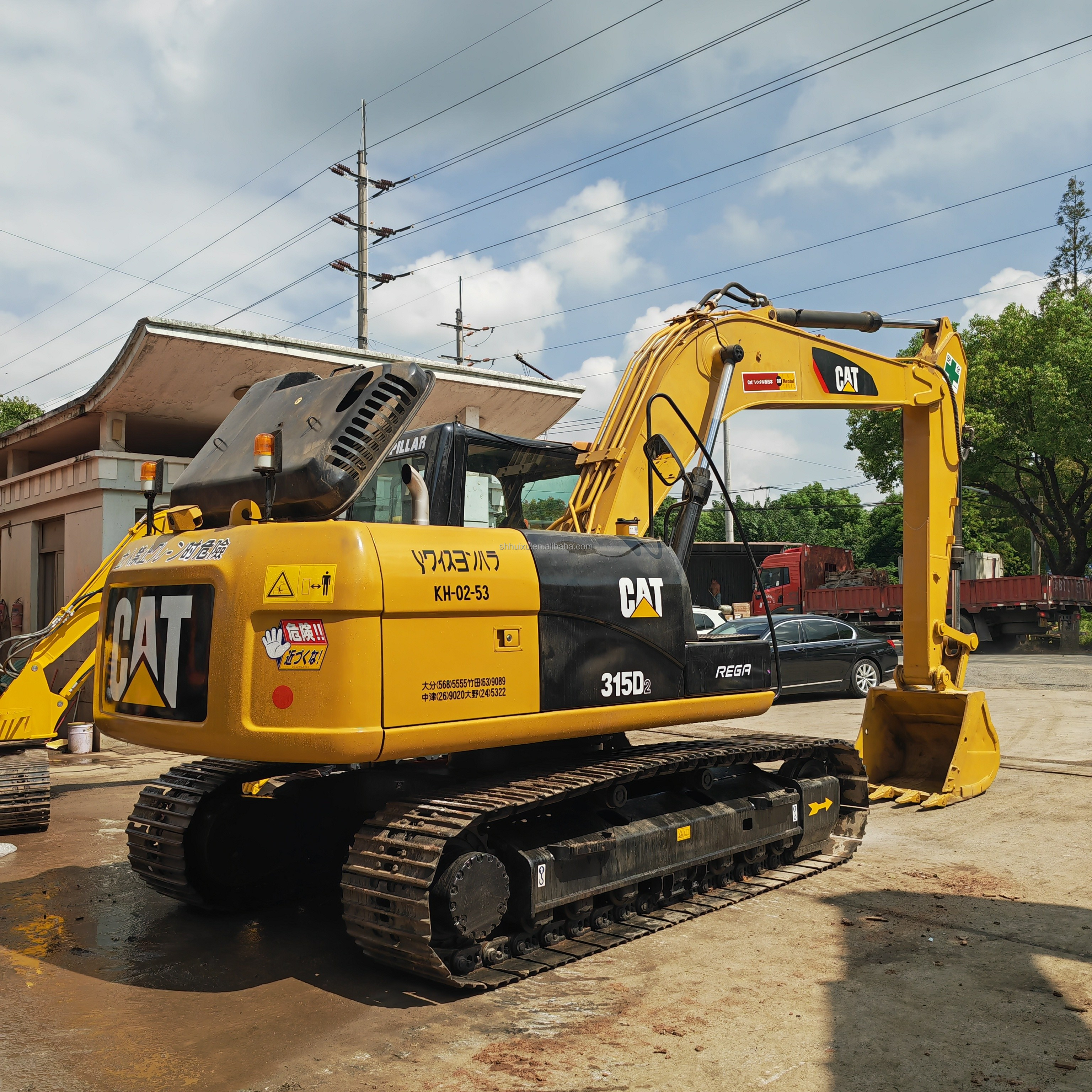 0.61m3 Bucket Capacity Used Cat 15 Ton Excavator CAT315D Cat312d Cat313c