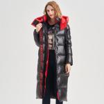 FODARLLOY Wholesale cotton jacket New Arrival Winter Shiny Cotton Hooded womens