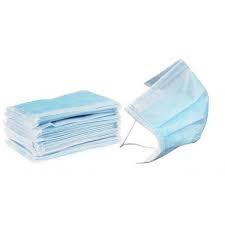 China 3 Layer Disposable Protective Face Mask Fiberglass Free Latex Free Breathable wholesale
