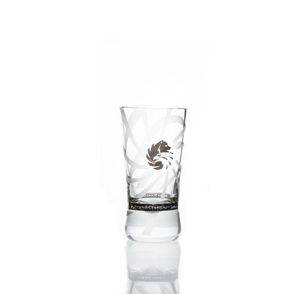 Custom logo round lead free crystal transparent Shot Glass Promotions Shot Glass