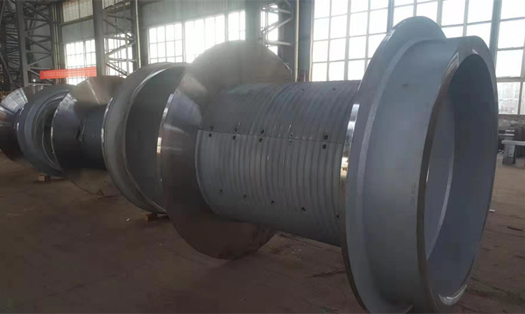 Lbs Alloy Steel Grooved Drum Of Wire Rope Multilayer Winding