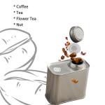 Food Grade Airtight Tin Containers , Metal Tin Container With Lid