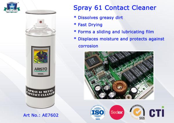 Multipurpose Mineral Oil Based Electrical Cleaner Spray 61 Electronic Contact