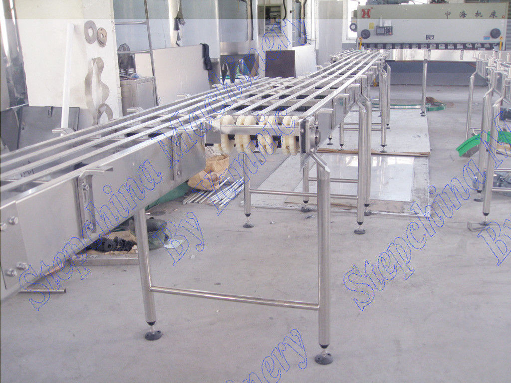 Customized Bottled Beverage Automated Conveyor System For Bottled Water Transportation