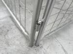 Customized Galvanised Steel Rubbish Cage HDG 14 Microns / 42 Microns