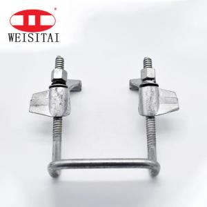 China Timber Beam Clamp Concrete Formwork Components Galvanized Q235 wholesale