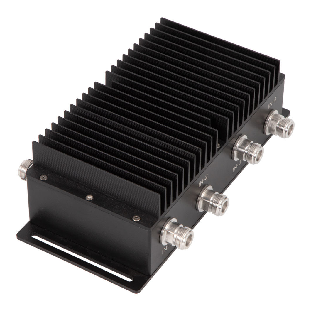 698-3800MHz 4 in 1 out Low Pim Hybrid Coupler DIN-F