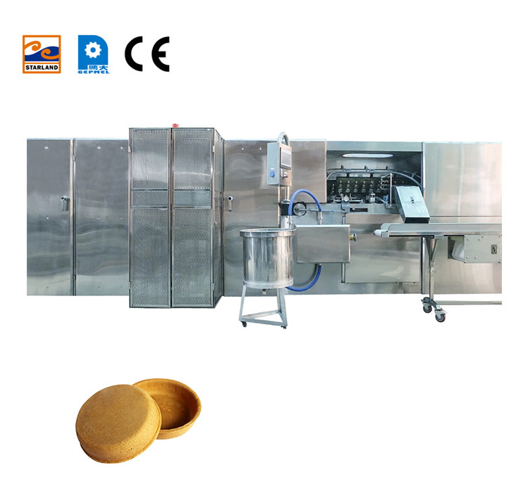 Commercial Tart Shell Making Machine Ice Cream Cone Maker 1.5kw