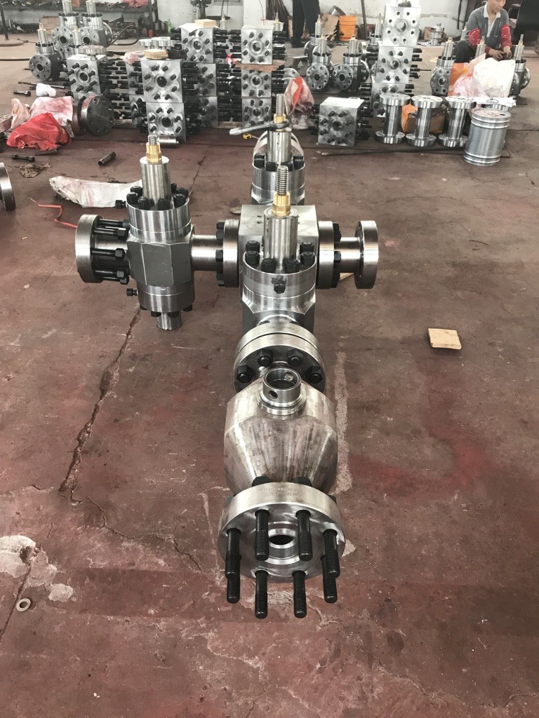 DD-NL Material Class API Diverter Manifold With Hydraulic Gate Valve