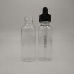 Transparent Black Customize Glass Plastic Dropper Bottles for Packaging