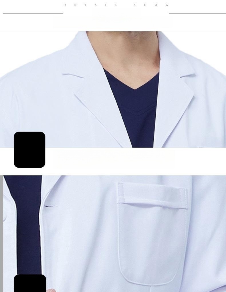 Unisex Hospital Uniforms Long Sleeve Medical Scrubs for Nursing Professionals