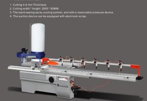 China Free Shipping KM-128A300 Precision aluminum sliding table saw wholesale